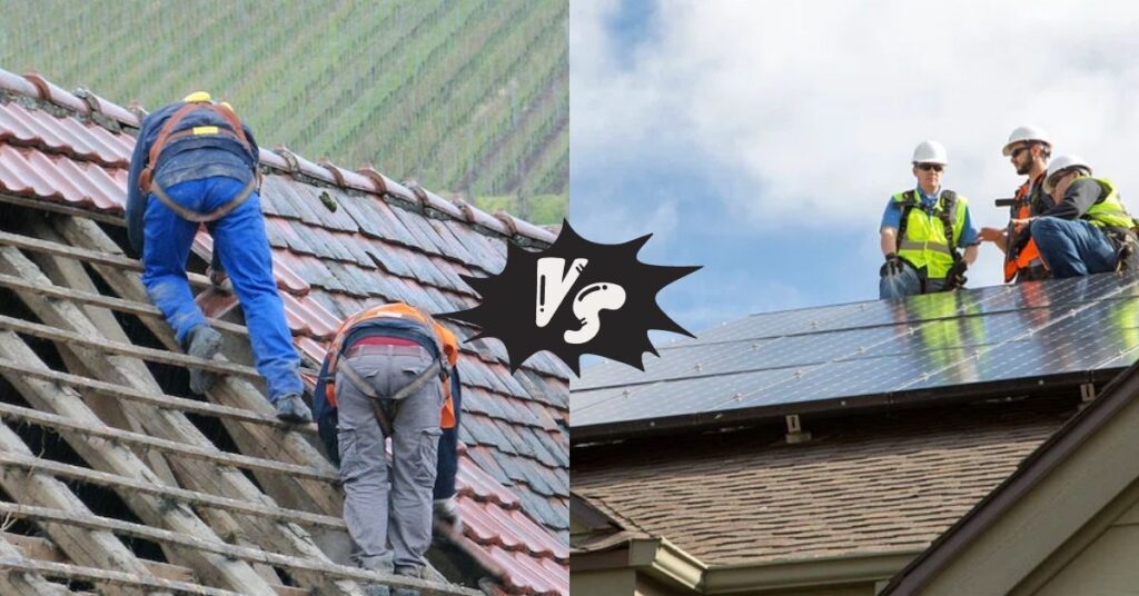 Roof Repair vs. Professional Services